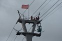 Einsatz BF Hoehenretter Koelner Seilbahn Hoehe Zoobruecke P2109